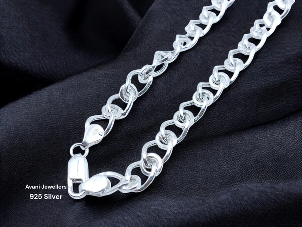 Silver Gents Chain - 15.13, 20