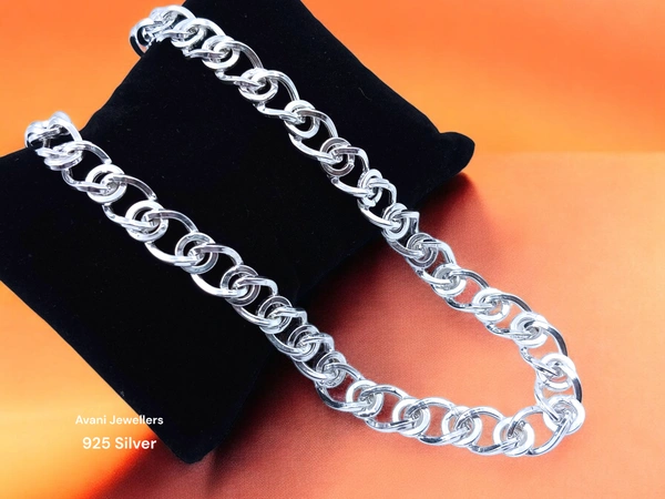 Silver Gents Chain - 15.13, 20