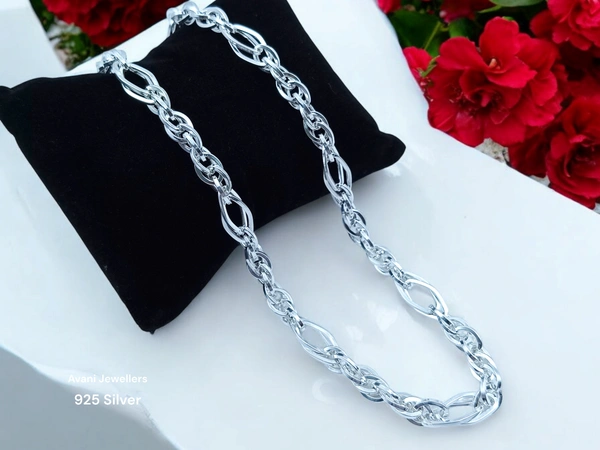 Silver Gents Chain - 22.6, 24