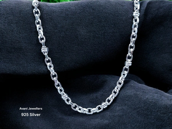 Silver Gents Chain - 22.49, 20