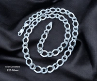 Silver Gents Chain - 16.46, 20