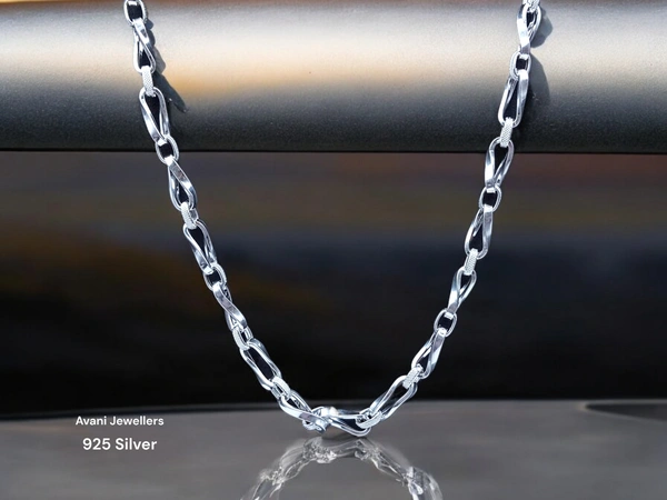 Silver Gents Chain - 20.3, 24