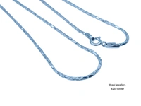 Silver Gents Chain - 22, 6.3