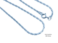 Silver Gents Chain - 20, 6.63