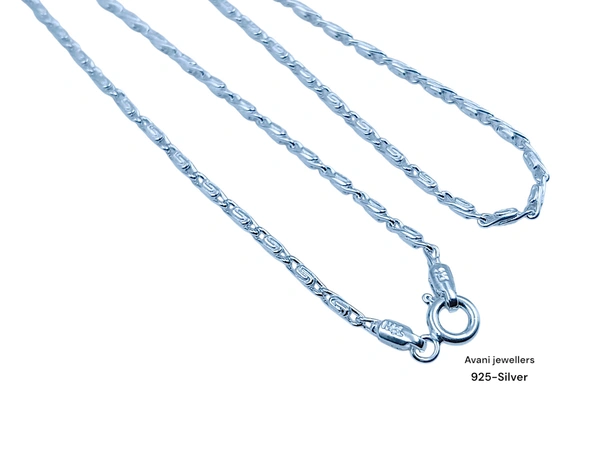 Silver Gents Chain - 20, 7.77