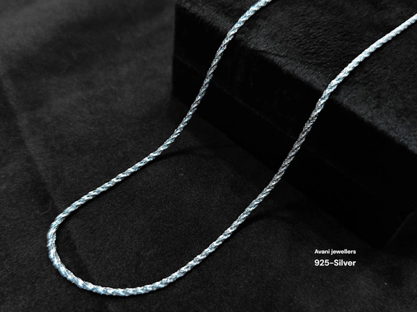 Silver Gents Chain - 20, 5.49