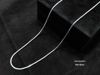 Silver Gents Chain - 18, 4.41