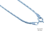 Silver Gents Chain - 20, 6.89