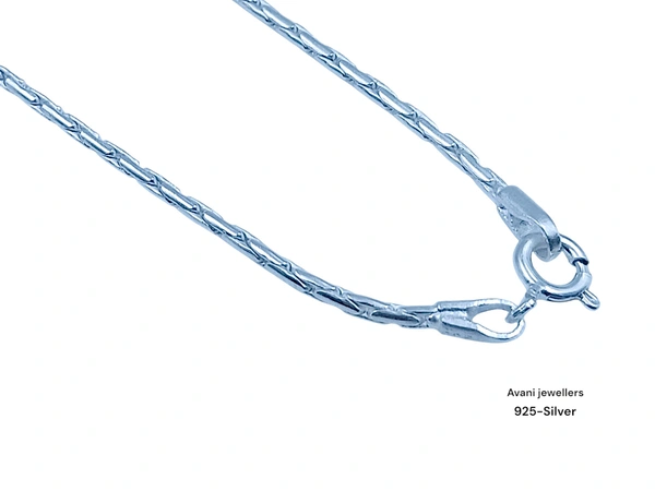 Silver Gents Chain - 20, 6.89