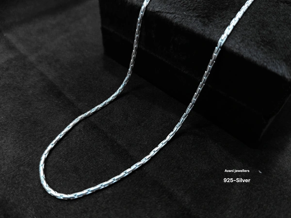Silver Gents Chain - 20, 6.89