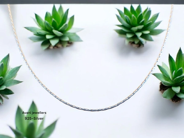 Silver Gents Chain - 20, 6.89