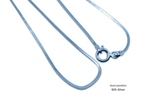 Silver Gents Chain - 20, 5.49