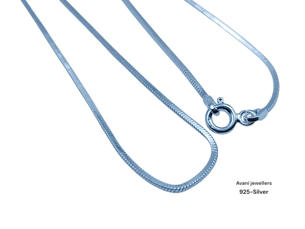 Silver Gents Chain - 20, 5.49