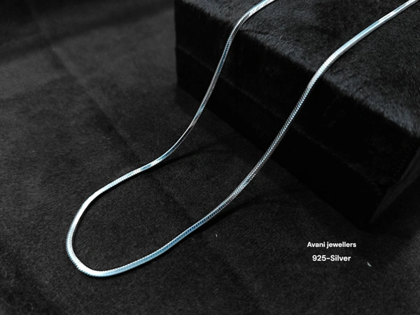 Silver Gents Chain - 20, 5.53