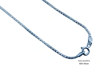 Silver Gents Chain - 20, 5.53