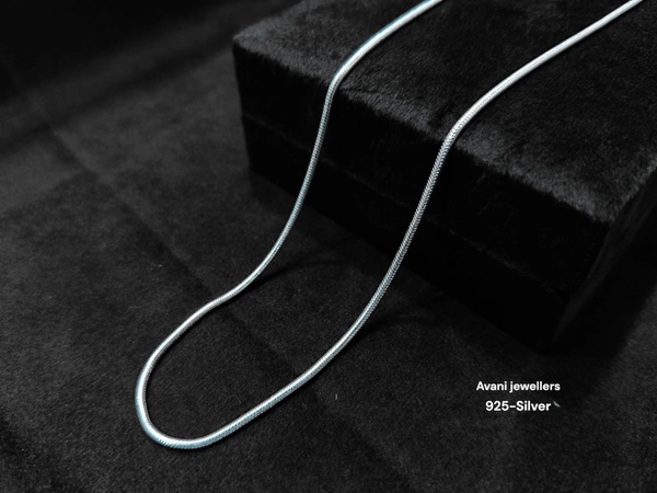 Silver Gents Chain - 20, 7.14