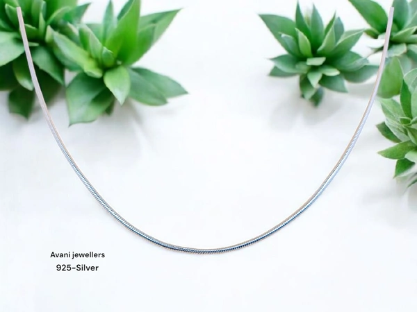 Silver Gents Chain - 20, 7.14