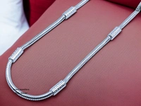 Silver Gents Chain - 16, 7.65