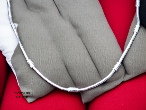 Silver Gents Chain - 16, 7.65