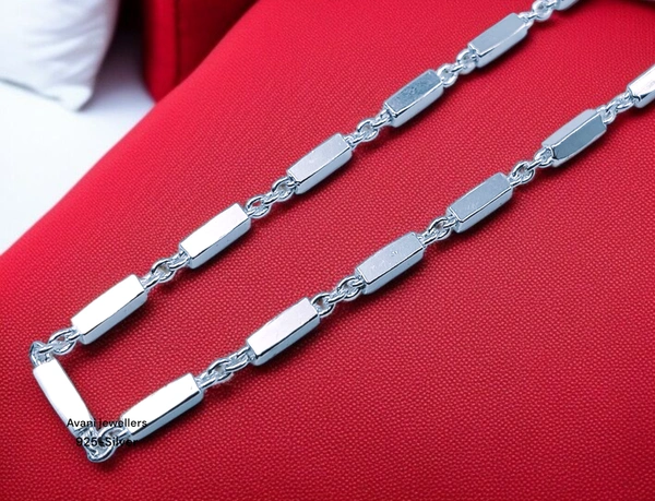 Silver Gents Chain - 20, 12.37