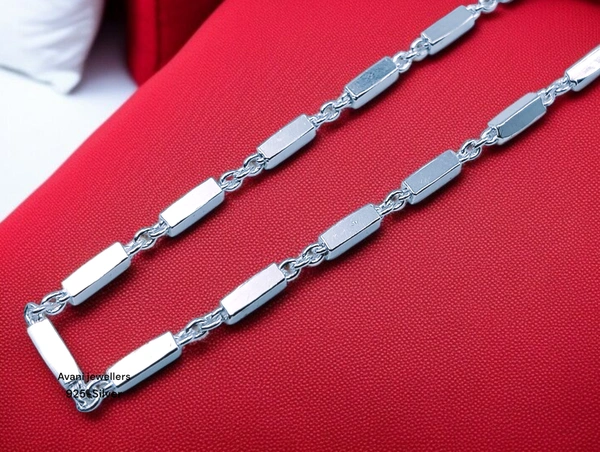 Silver Gents Chain - 12.77, 20