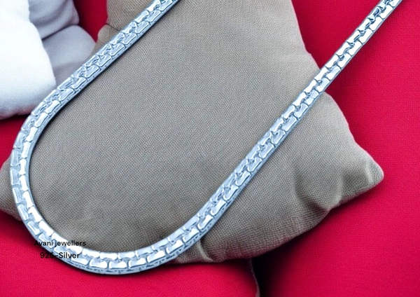 Silver Gents Chain - 20, 10.67