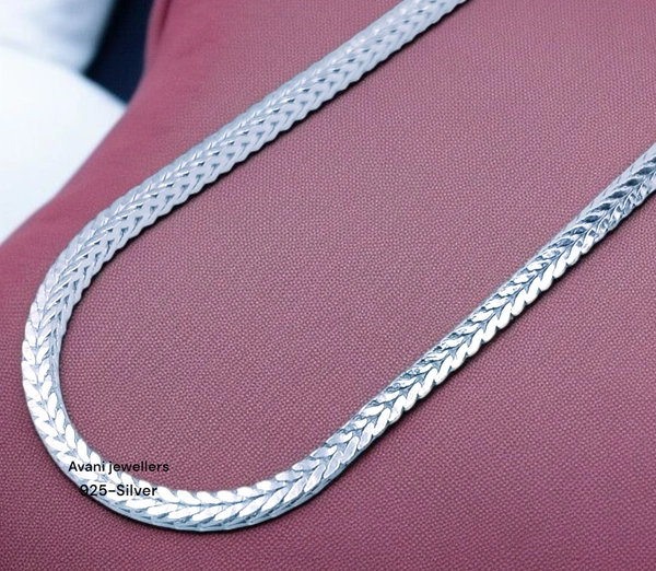 Silver Gents Chain - 24, 10.6