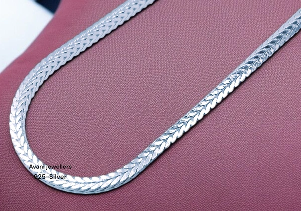 Silver Gents Chain - 24, 10.55
