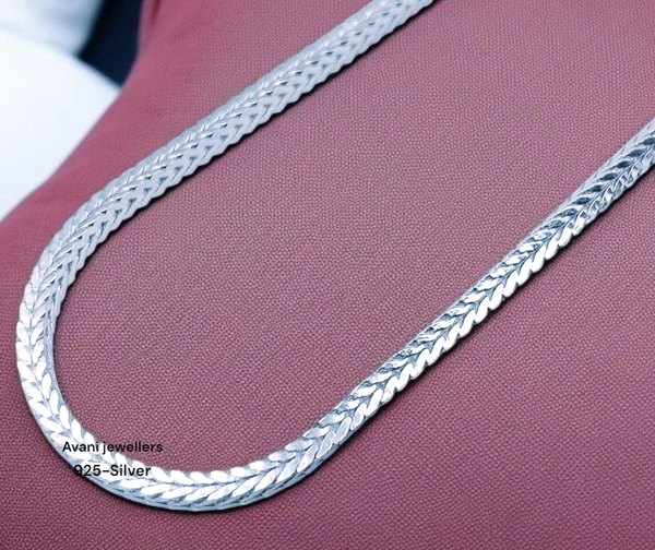 Silver Gents Chain - 24, 6.26