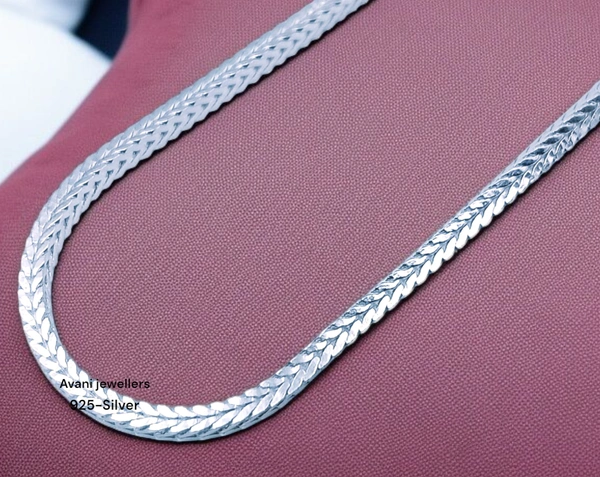 Silver Gents Chain - 24, 6.35