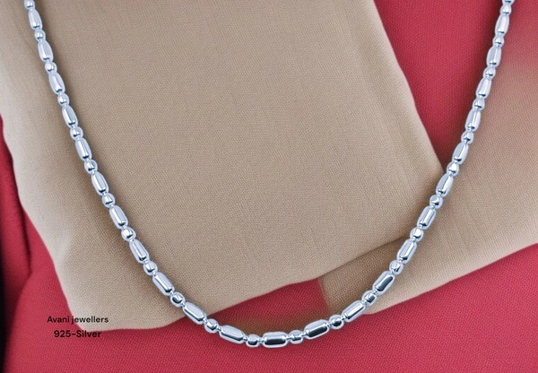 Silver Gents Chain - 16, 4.47