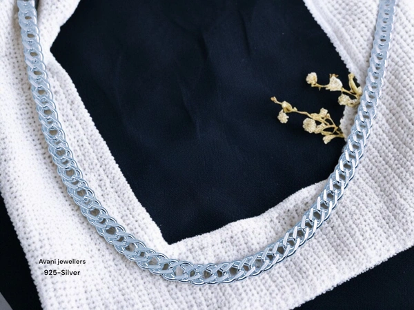 Silver Gents Chain - 24, 14.23