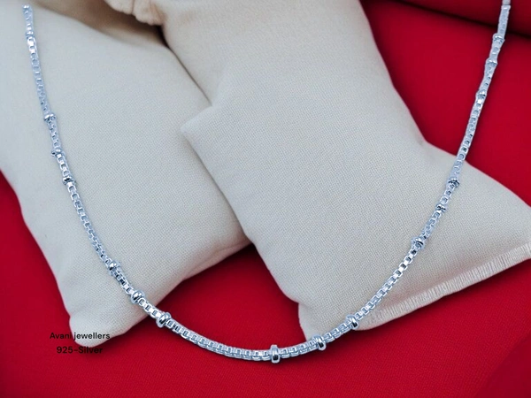Silver Gents Chain - 16, 4.59