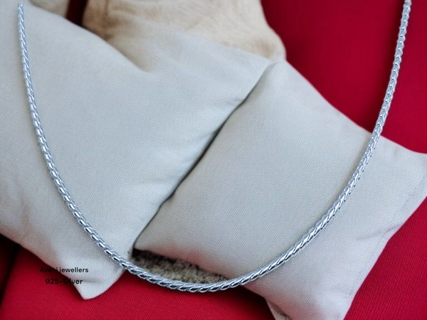Silver Gents Chain - 20, 7.83