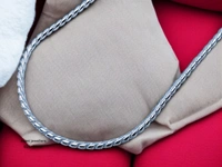 Silver Gents Chain - 20, 7.83