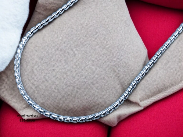 Silver Gents Chain - 20, 7.84