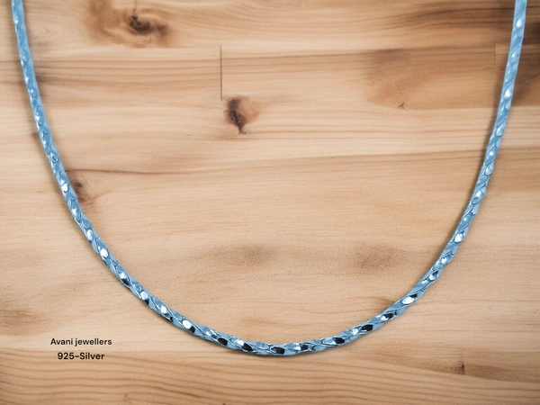 Silver Gents Chain - 24, 5.55