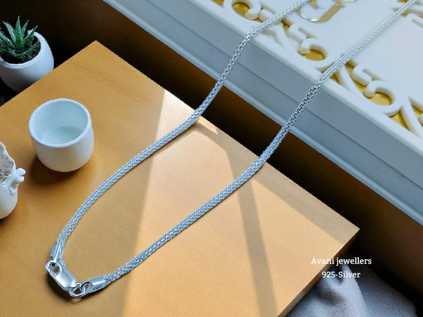 Silver Gents Chain - 24, 9.24