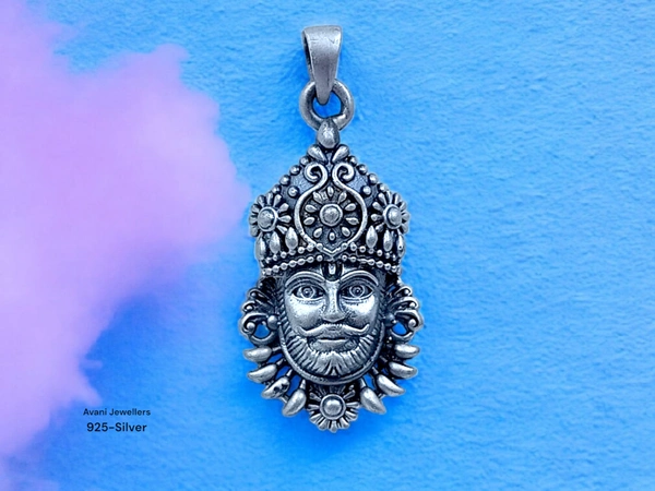 Silver God Pendant - 7.78