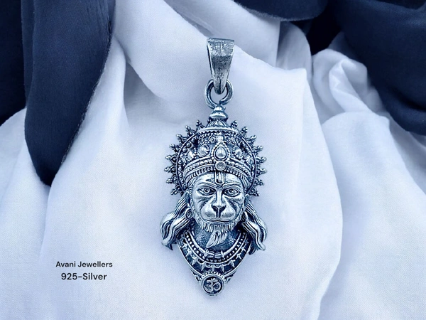 Silver God Pendant - 5.6