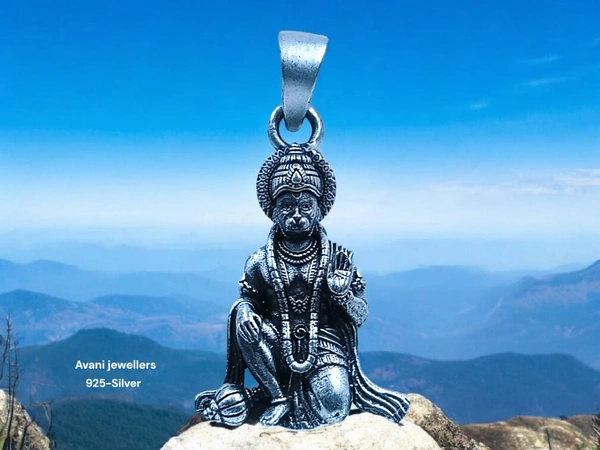 Silver God Pendant - 3.82
