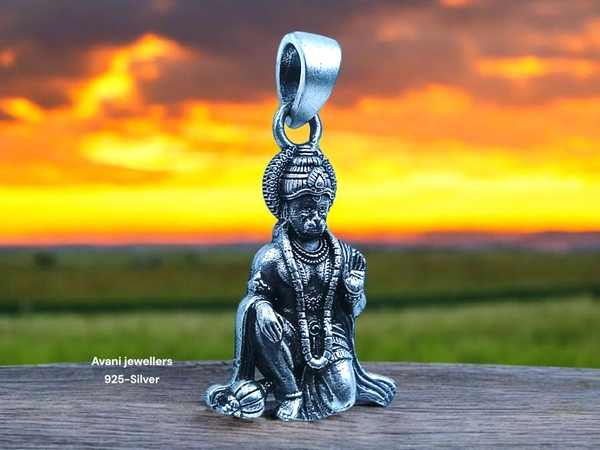 Silver God Pendant - 3.82