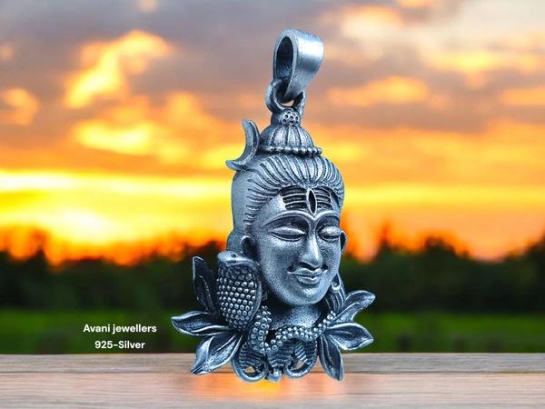 Silver God Pendant - 9.21