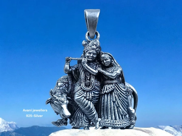 Silver God Pendant - 10.38