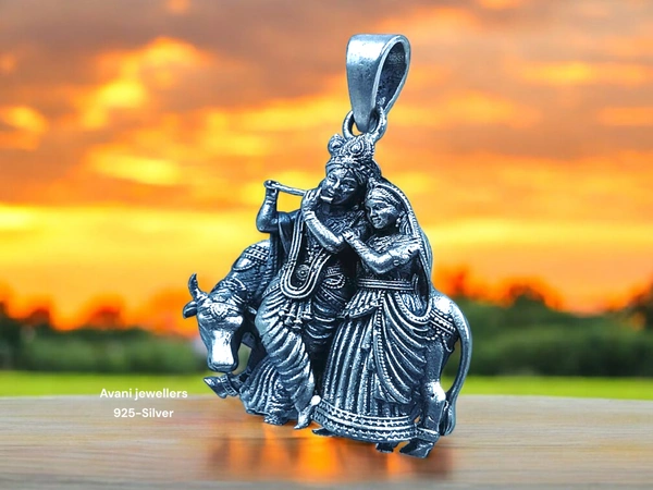 Silver God Pendant - 10.38