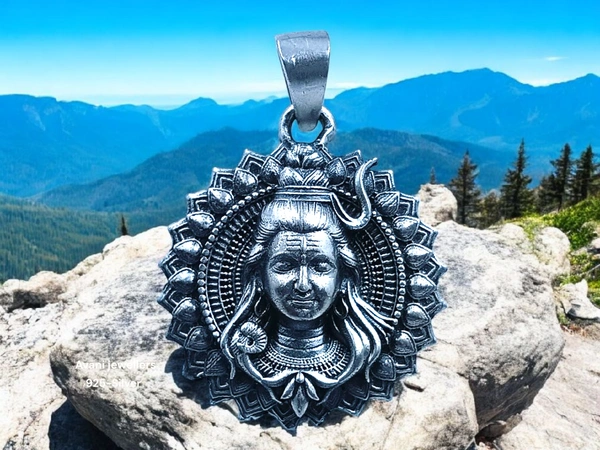 Silver God Pendant - 5.12