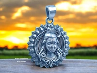 Silver God Pendant - 5.12