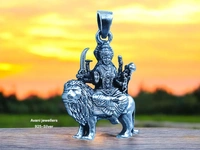 Silver God Pendant - 6.53