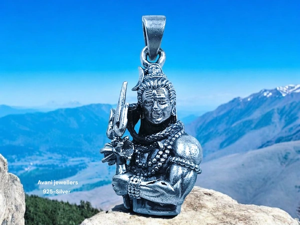 Silver God Pendant - 8.92