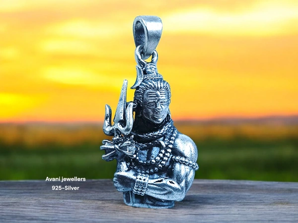 Silver God Pendant - 8.92